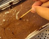 Foto langkah ke 7 dari resep Brownies Ketan Hitam Kukus.