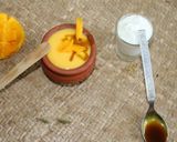 A picture of step 2 of Mango Lassi.