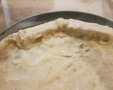 Sajtos szélű pizzatészta recept fázis 3 fotója