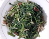 Foto langkah ke 7 dari resep Kangkung cah terasi.