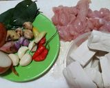 Foto langkah ke 1 dari resep Tahu Ayam Kecap Gurih.