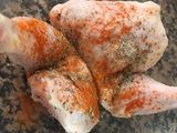 Contramuslos de pollo al horno
