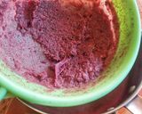 A picture of step 4 of Beetroot Buttermilk.