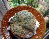 Foto langkah ke 3 dari resep Telur Dadar Kangkung.
