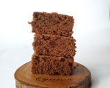 Foto langkah ke 4 dari resep Brownies Gluten Free Eggless.