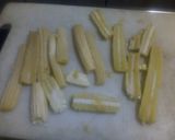 A picture of step 1 of Crispy Baby Corn Fingers.