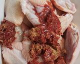 A picture of step 1 of Fermented beancurd Chicken Wings 南乳雞翼.