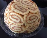 Charlotte torta csoki mousse-szal #naptár június 2025 recept fázis 4 fotója
