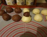 Foto langkah ke 7 dari resep Roti Yudane Swirl Cokelat.