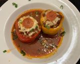 A picture of step 6 of Stuffed Peppers.