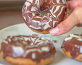 Foto del paso 5 de la receta: Donuts de boniato y chocolate Halloween