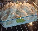 Foto del passaggio 4 della ricetta Crepes di piselli con funghi e speck