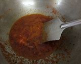 A picture of step 2 of Chole /suji bhature.
