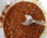A picture of step 5 of Vegetarian satay.