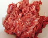 A picture of step 1 of Banh Hoi with Grilled Beef.