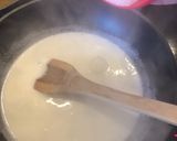 A picture of step 3 of Maggi Noodle custard.