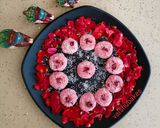 A picture of step 5 of Sama Coconut Rose Laddu.