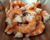 Une image de l'étape 2 de CREVETTES ET POIREAUX A L'AIL DES OURS AU COOK EXPERT.
