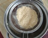 A picture of step 3 of Delish Besan Muffins.