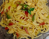 A picture of step 4 of Chicken spaghetti ❤❤❤.