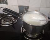 A picture of step 1 of Custard With Almonds.