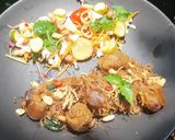 รูปขั้นตอนการทำที่ 5 ของ หมี่ข้าวกล้องผัดฮังเลแห้ง #leftover #upcycle No.6