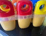 A picture of step 4 of Mango ice cream / kulfi.