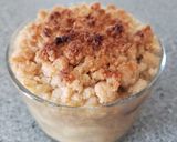 Une image de l'étape 4 de Crumble banane chocolat.