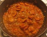 Une image de l'étape 5 de Rougail Saucisses.