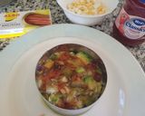 Foto del paso 3 de la receta: Timbal de aguacate, berenjena, mango y más cositas - Una delicia