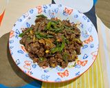 Foto langkah ke 11 dari resep Daging Sapi Cabe Ijo Endez.