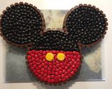 Une image de l'étape 5 de Gâteau Mickey au chocolat.