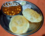 A picture of step 5 of Punjabi chole masala.