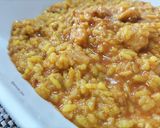 Foto del paso 8 de la receta: Arroz meloso de bacalao y coliflor con toque allioli de ajo negro