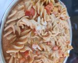 टोमैटोस मेयोनीज पास्ता (Tomatoes mayonnaise pasta recipe in hindi) रेसिपी चरण 8 फोटो