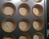 A picture of step 2 of Matcha Muffins.