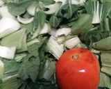 Foto langkah ke 1 dari resep Tumis sayur popcoy tahu ayam.