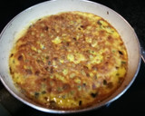 Foto del paso 3 de la receta: Tortilla de guisantes seco con chorizo