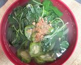 Foto langkah ke 4 dari resep Sayur Bening Gambas Bayam.