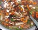 Hình bước làm 1 của món Soup tóc tiên chay
