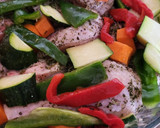 Foto del paso 3 de la receta: Pollo en salsa con calabacín