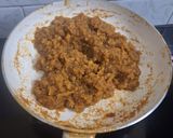A picture of step 7 of Puran Poli.