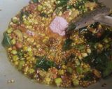 A picture of step 2 of Poha chivda.