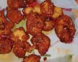 A picture of step 3 of Chicken tender pops.