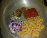 A picture of step 1 of One Pot Pasta recipe.