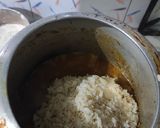 A picture of step 4 of Mutton Pulao.