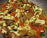 Zöldséges szívesmáj ragu csőtésztával recept fázis 2 fotója