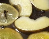 Forralt bor gyümölcsösen recept fázis 2 fotója