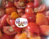 A picture of step 1 of Home made tomatoe ketchup.