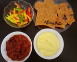 A picture of step 8 of Loaded Herbs Nachos.